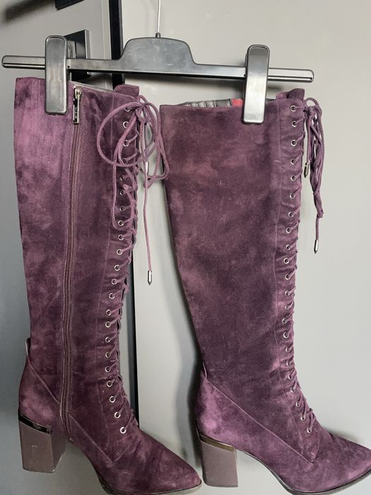 Kozaki do kolana eleganckie