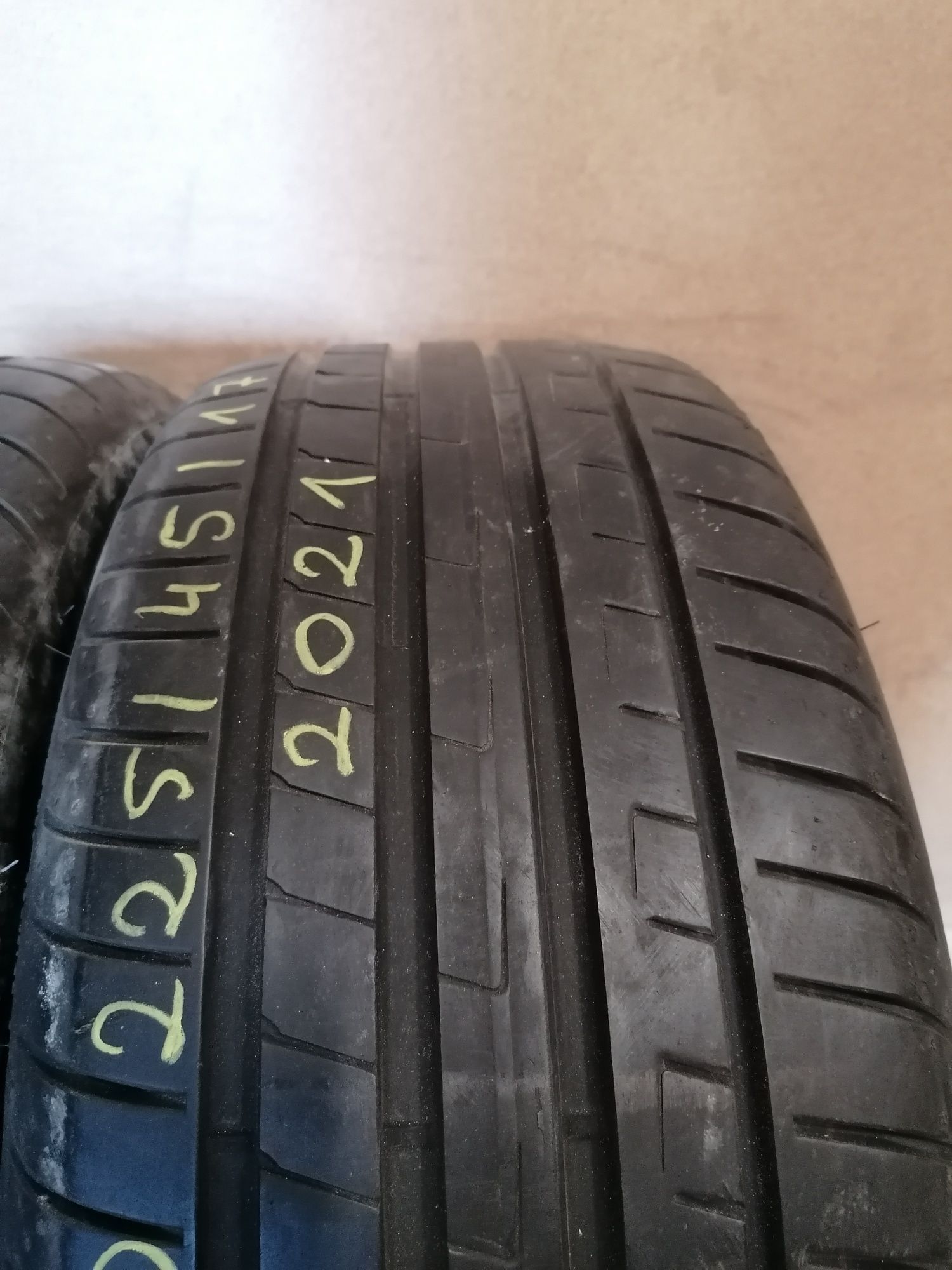 2x225/45 R17 Goodyear Eagle F1 asymmetric 3 letnie