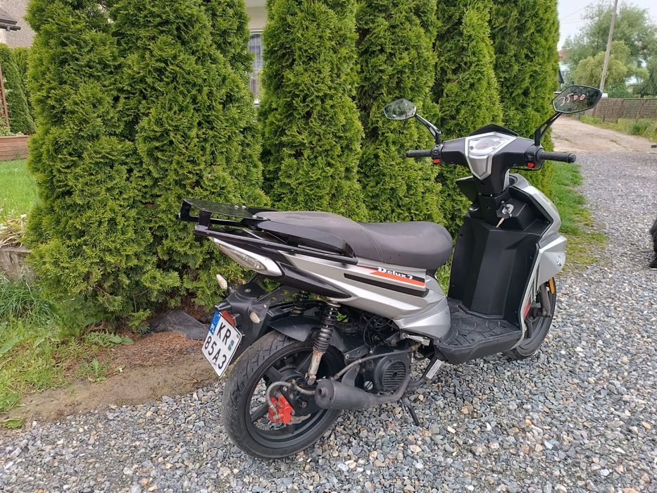 Romet delux 7 125 skuter 125 mozliwy transport