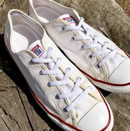Кеди білі унісекс converse 40 розмір | устілка 25,5 см.