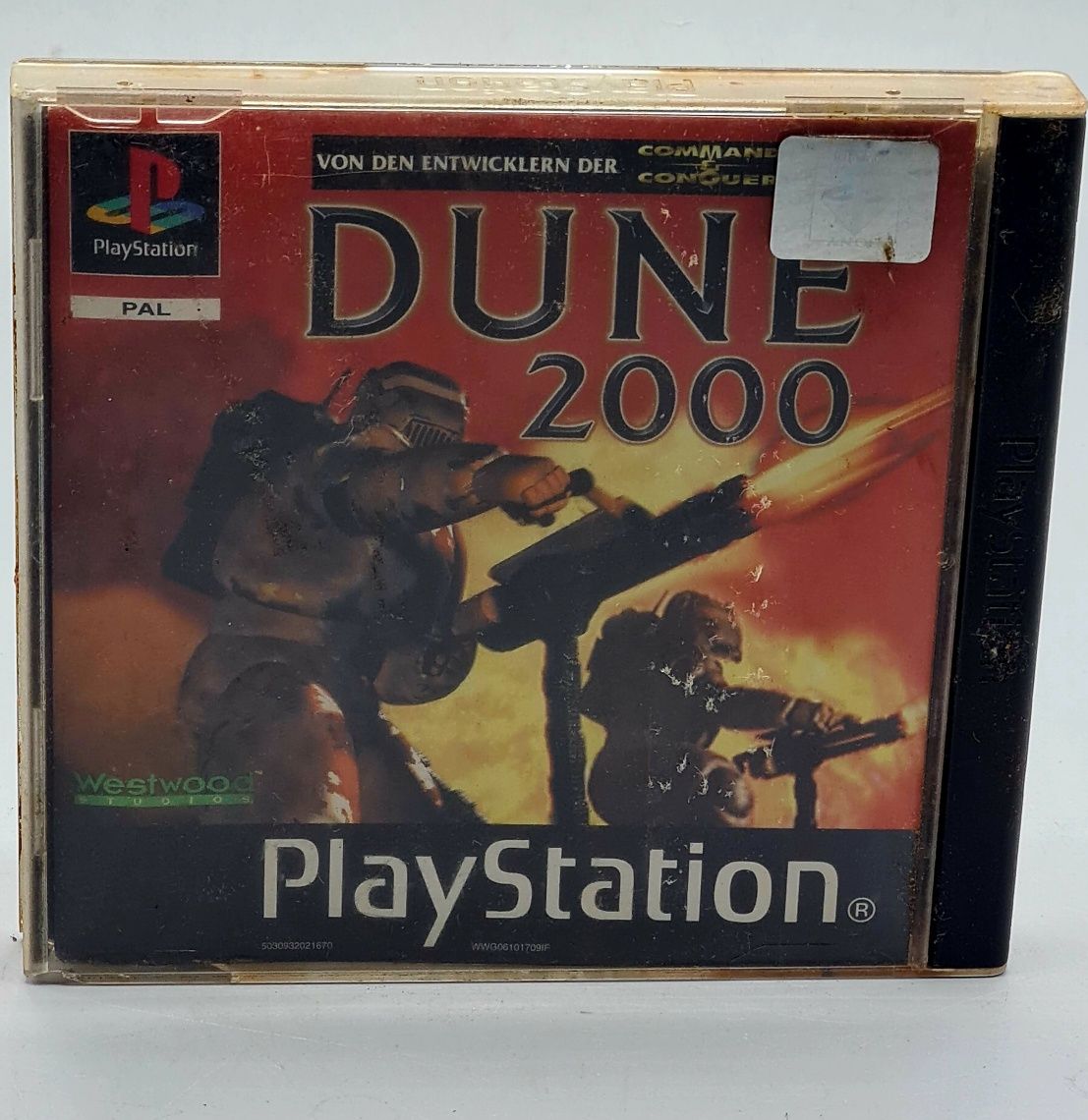 gra ps I dune 2000 ps1 playstation gry psx dune2000