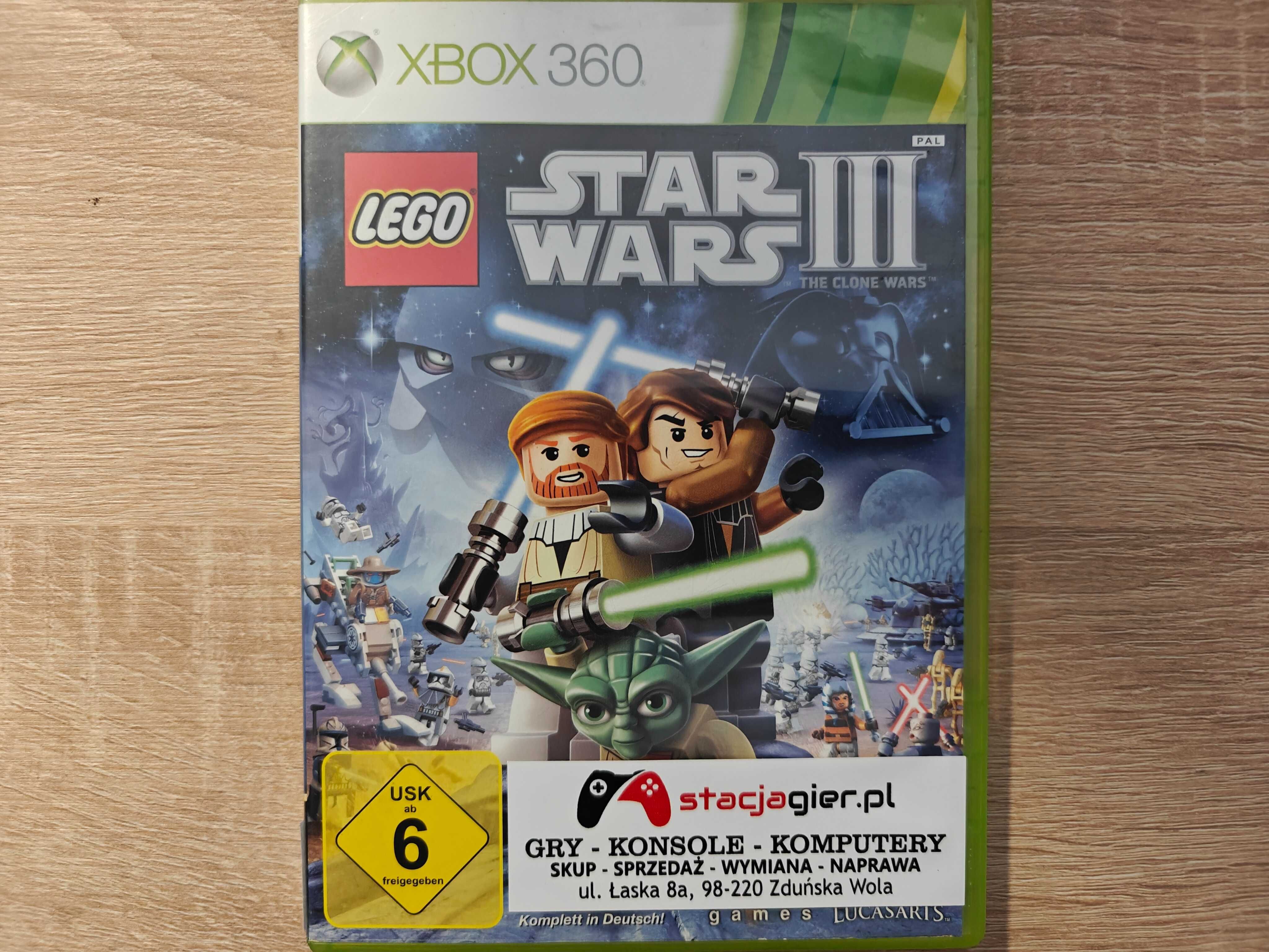 LEGO Star Wars III 3 the Clone Wars Xbox 360 One