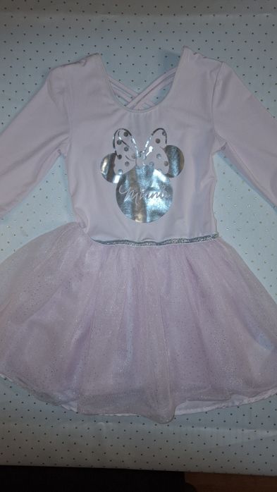 Strój baletnica występ przedstawienie Myszka Mickey r.128.