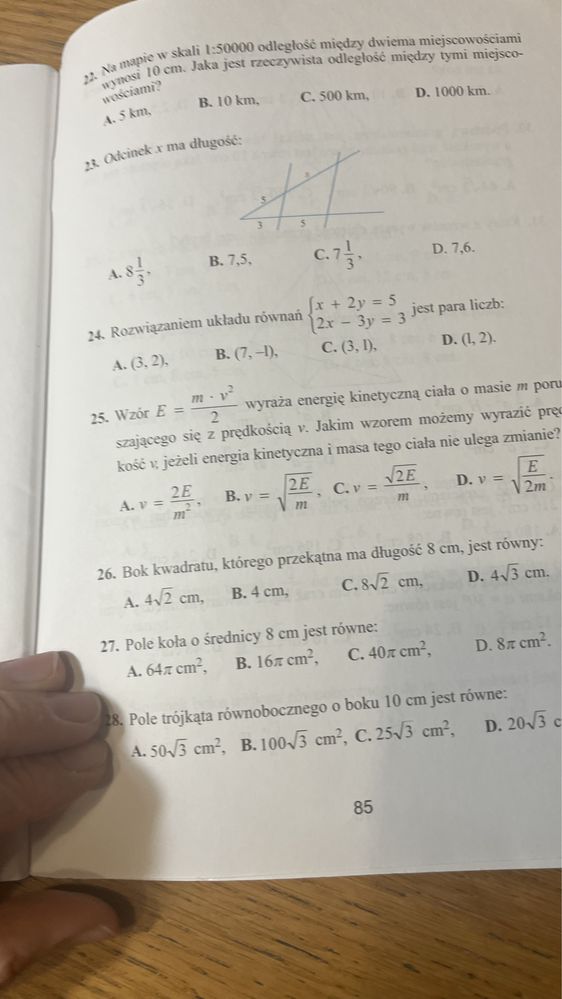 Ćwiczenia matematyka gimnazjum kl 3 Od Pitagorasa do Euklidesa