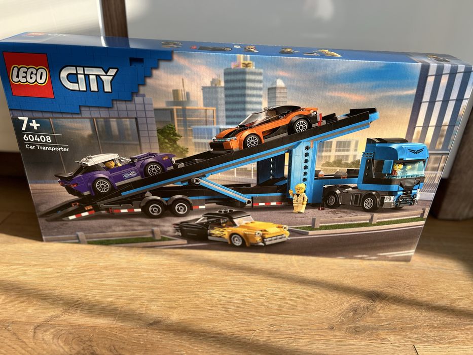 Lego City Laweta z samochadami sportowymi 60408