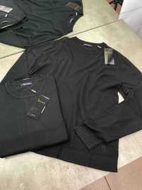 Мужской черный свитер Billionaire кофта с вышивкой Биллионер sg247