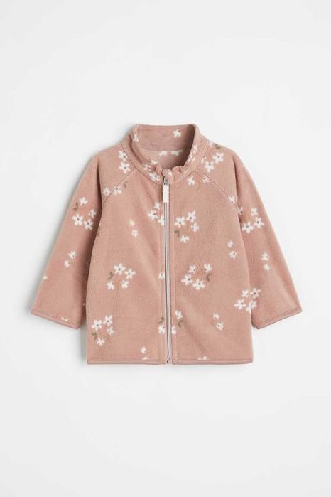 Кофтинка на флісі для дівчинки h&m