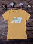 Żółty T-shirt New Balance XS