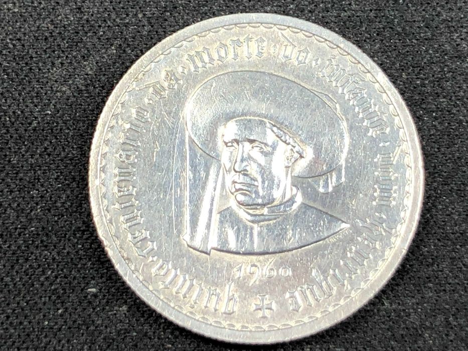 Portugal - 5 Escudos 1960 Prata - Centenário Morte Infante D. Henrique