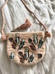 Zara girl welurowa torebka dla dziewczynki