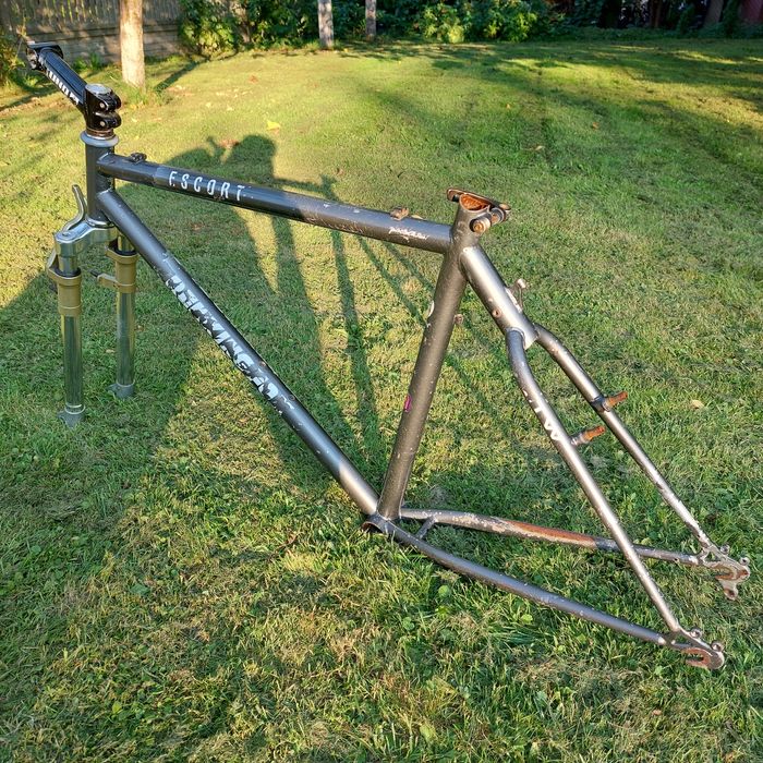 Frameset Rama roweru TrekingFox Escort Cr-Mo / Fastrax r. 17,5" Retro