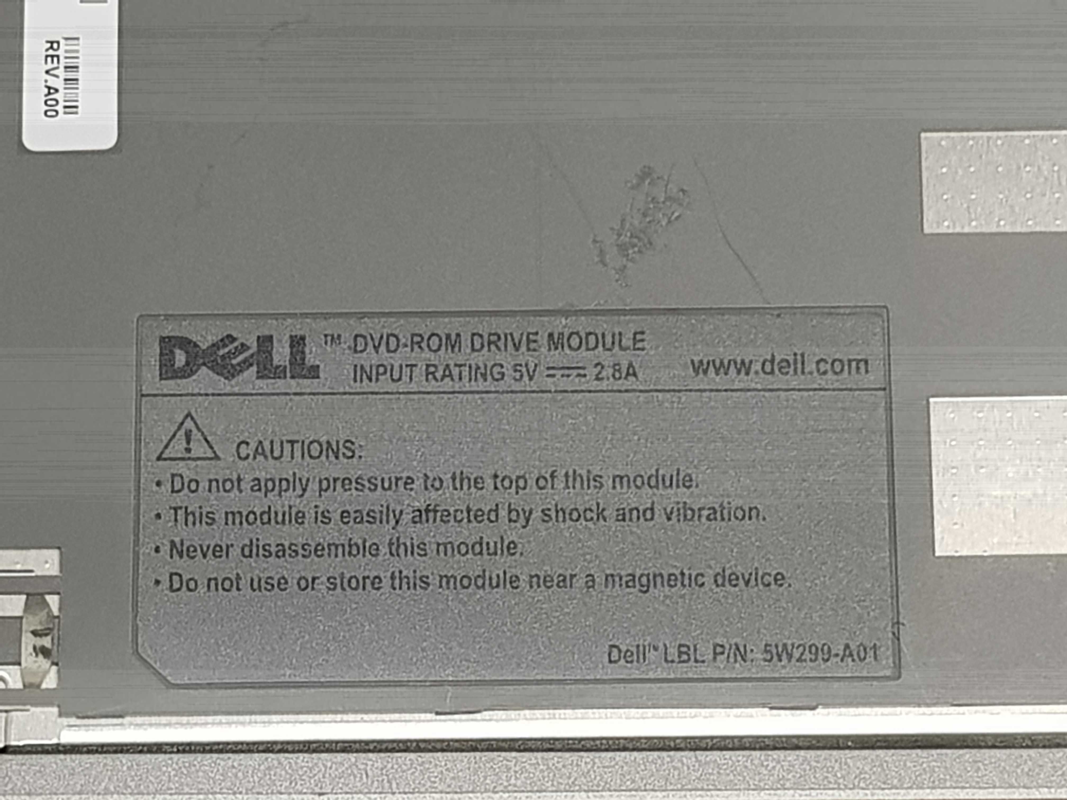 Drive DVD Dell 5W299