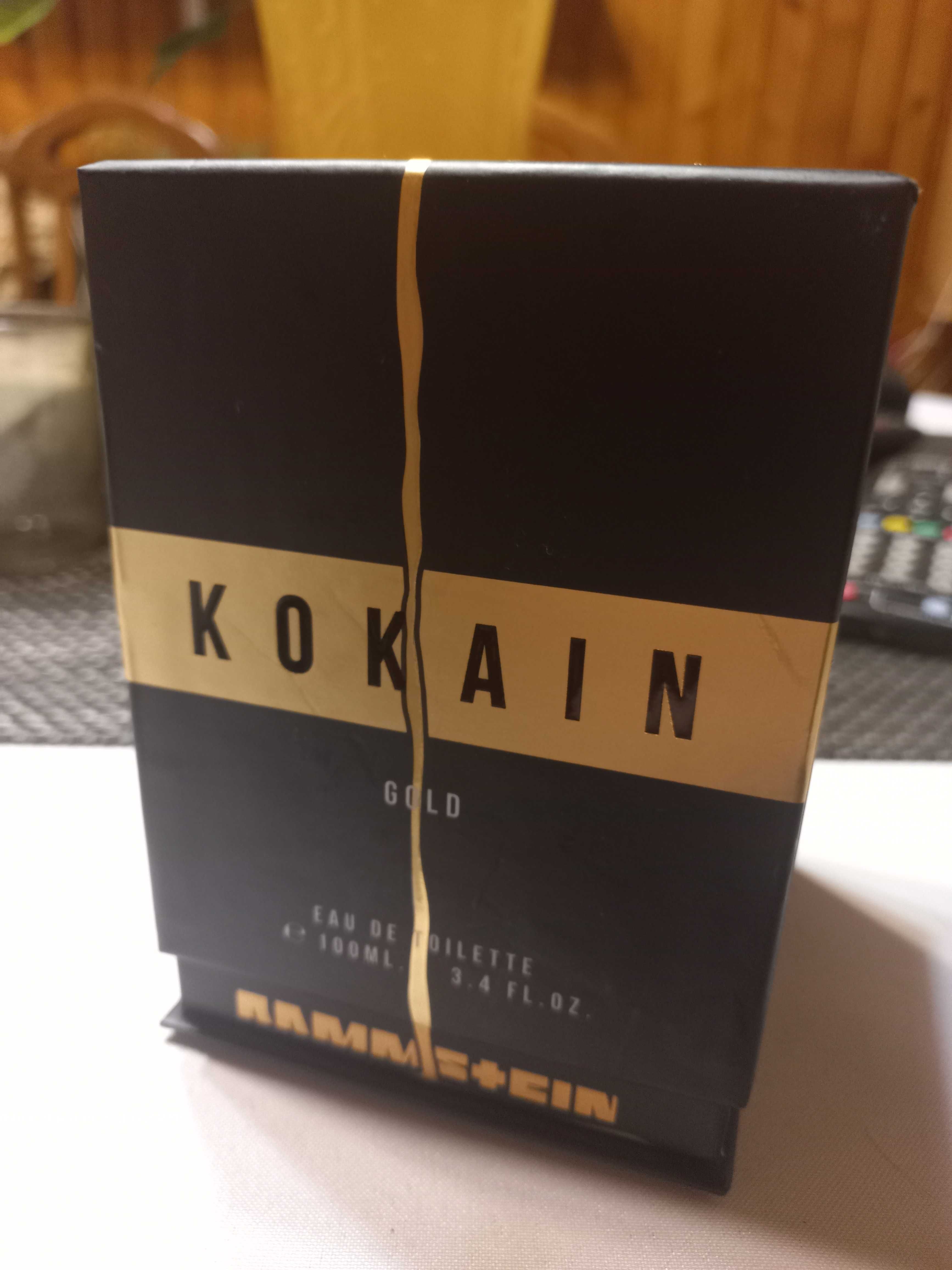 Rammstein Kokain Gold 100 ml Eau de Toilette Orginał z Niemiec.Nowy!