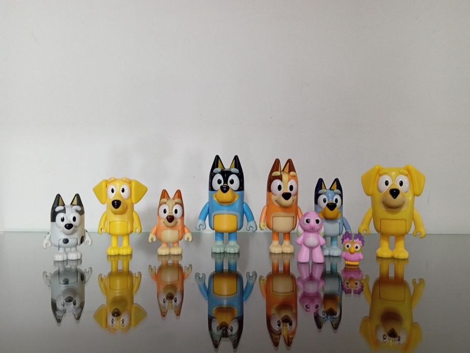 Bluey - Conjunto de personagens