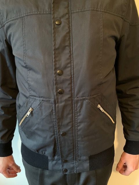 kurtka PULL&BEAR męska granat L/XL *na każdą porę