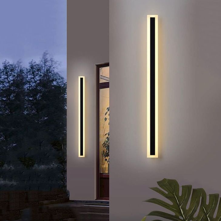 Lampa Kinkiet Led Ogrodowa Elewacyjna Zewnętrzna Długa 60Cm B.neu
