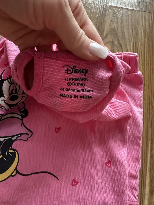 Letni komplet myszka minnie primark 98/104