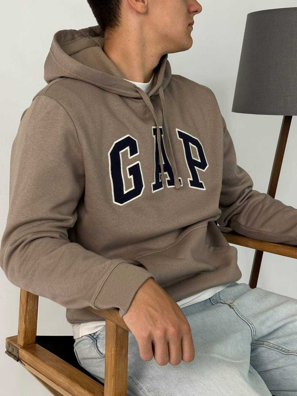 Кофта GAP «COOL BROWN» з флісом