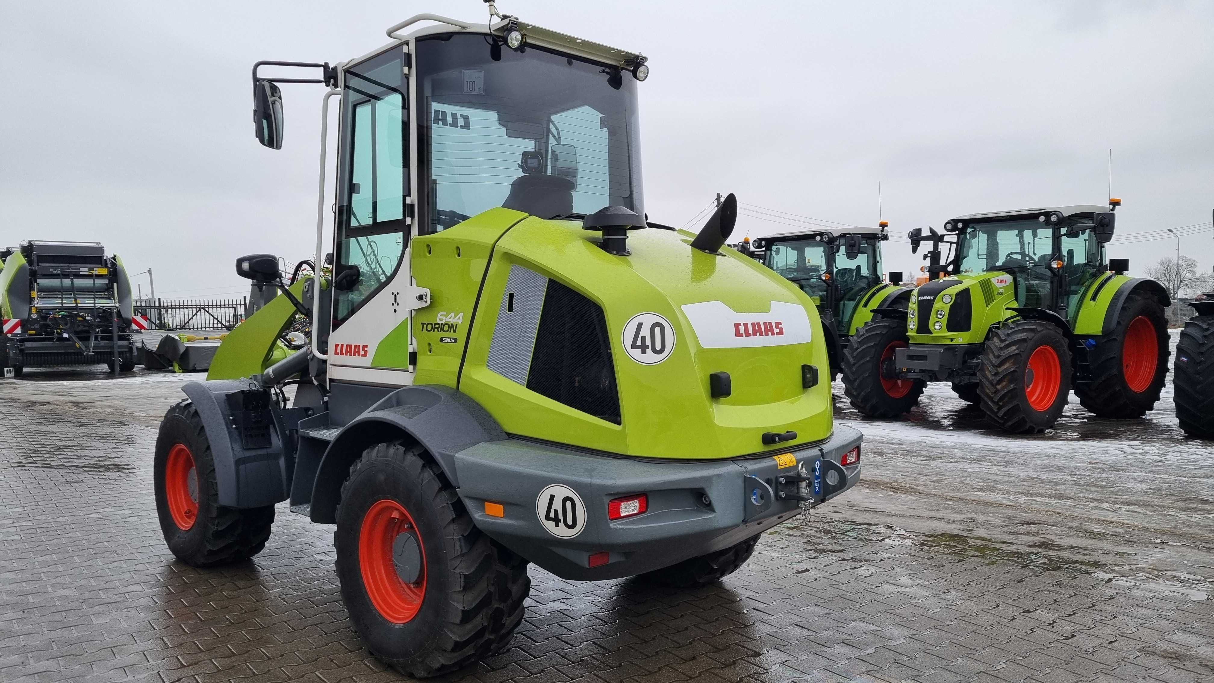 Nowa ładowarka przegubowa  CLAAS TORION 644 SINUS