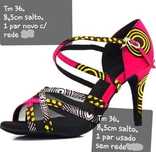 Sapatos Dança 35/36/37 (7,5cm a 8,5 cm de salto)