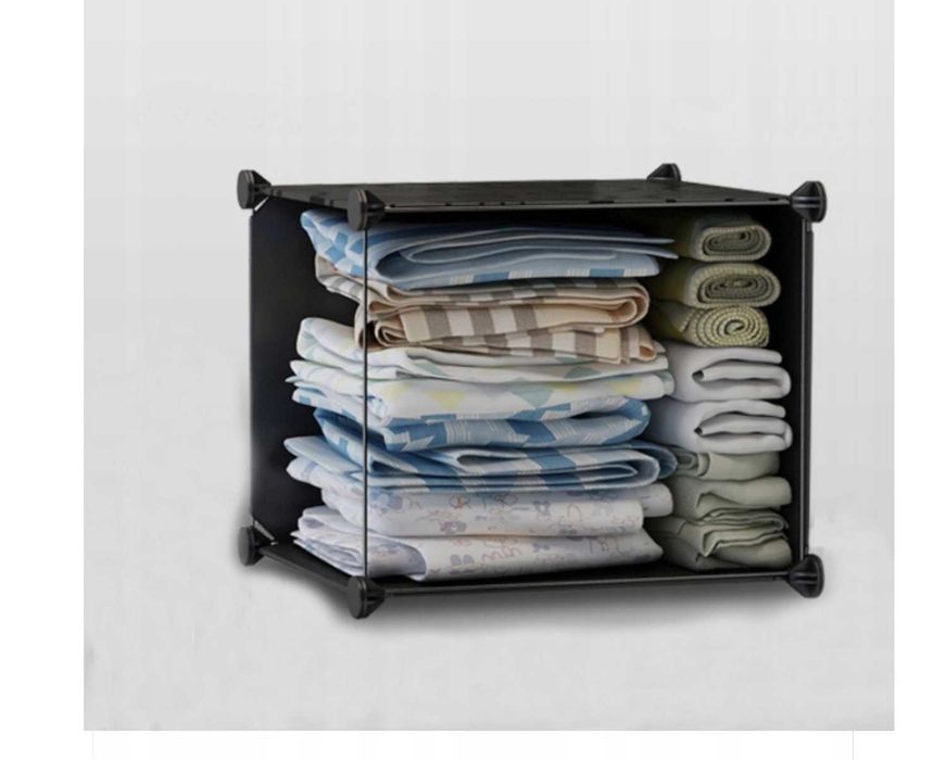 DUŻA szafa modułowa regał wieszak SZAFKA na ubrania zabawki dla dzieci