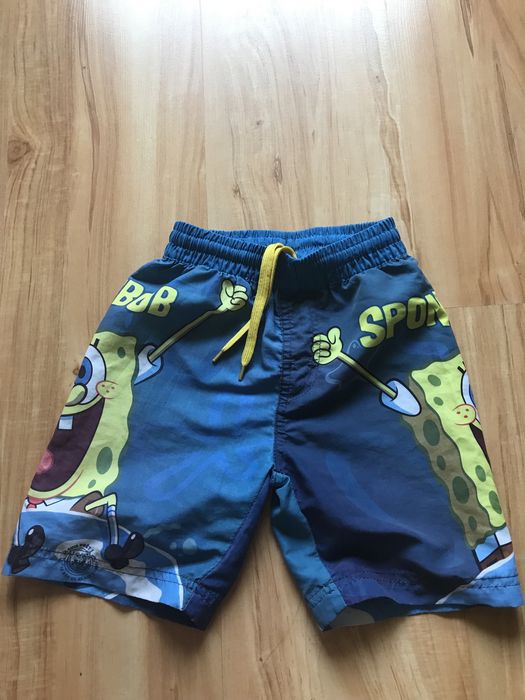 Szorty kąpielowe chłopięce kąpielówki sponge bob 104