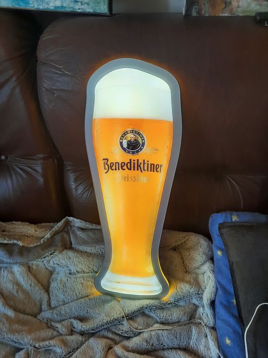 Podświetlany baner piwny