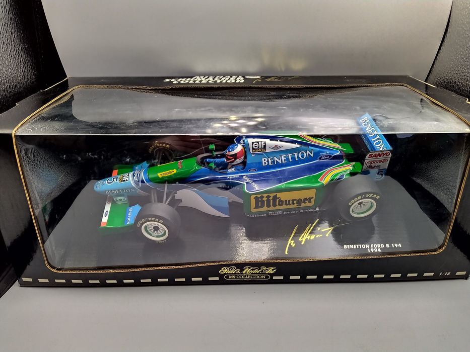 F1 Benetton Ford B Schumacher collection Minichamps 1:18