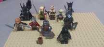 Klocki figurki władca pierścieni lotr Hobbit sauron upiór itp