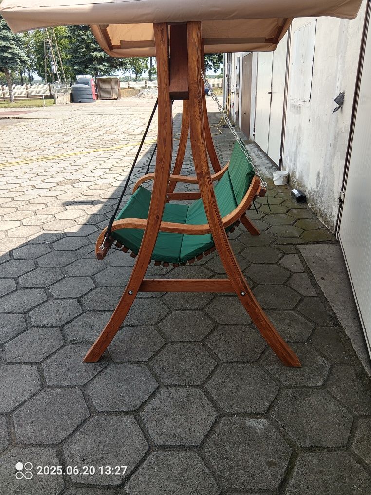Huśtawka drewniana tahiti blumfeldt