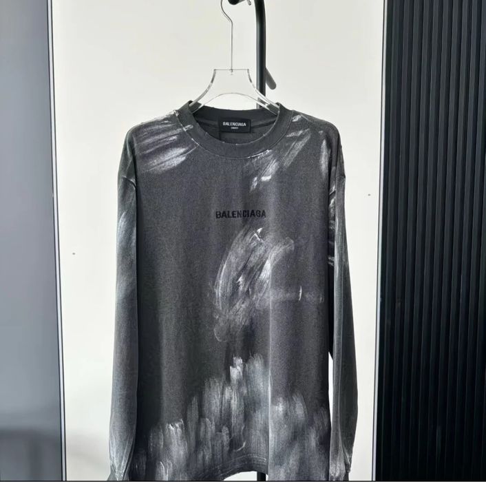 Лонгслив лонг реглан кофта баленсиага