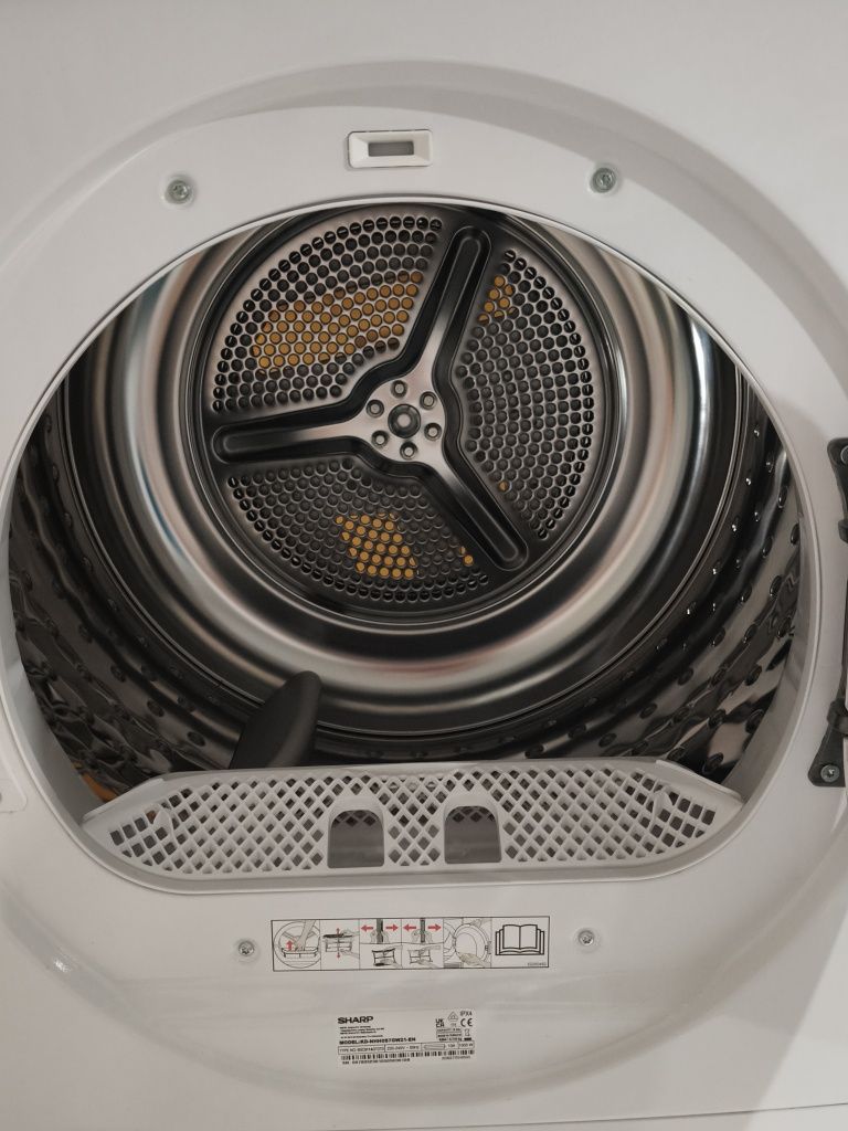 Máquina de secar sharp 8kg bomba de calor