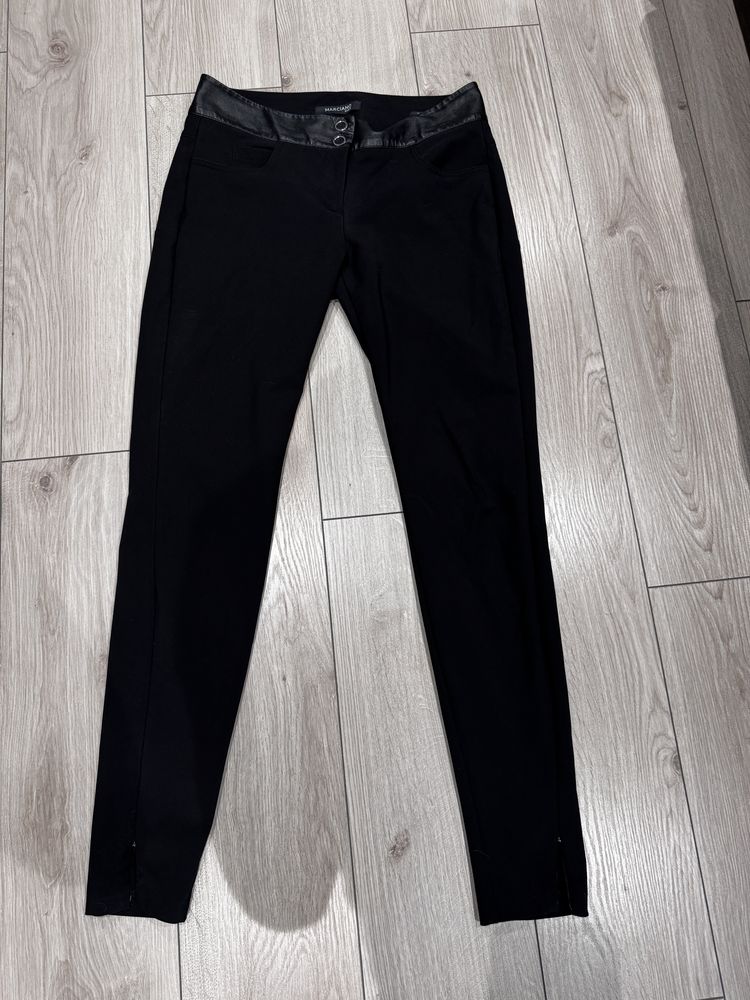 Czarne spodnie materialowe klasyczne Marciano Guess L