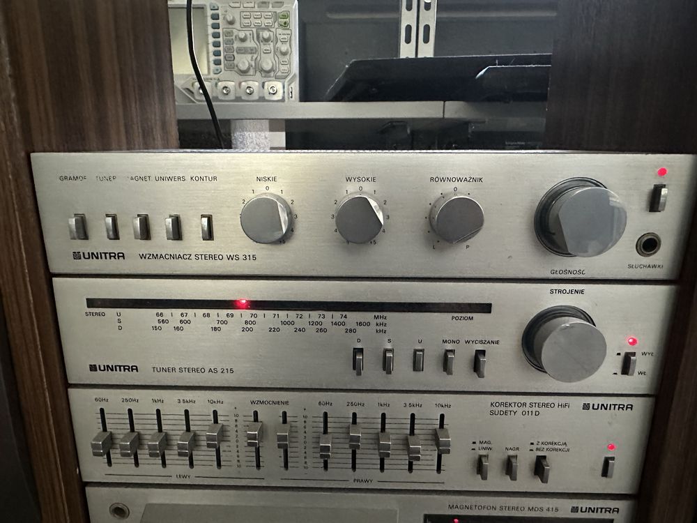 Wieza Unitra Mini + kolumny Space’86