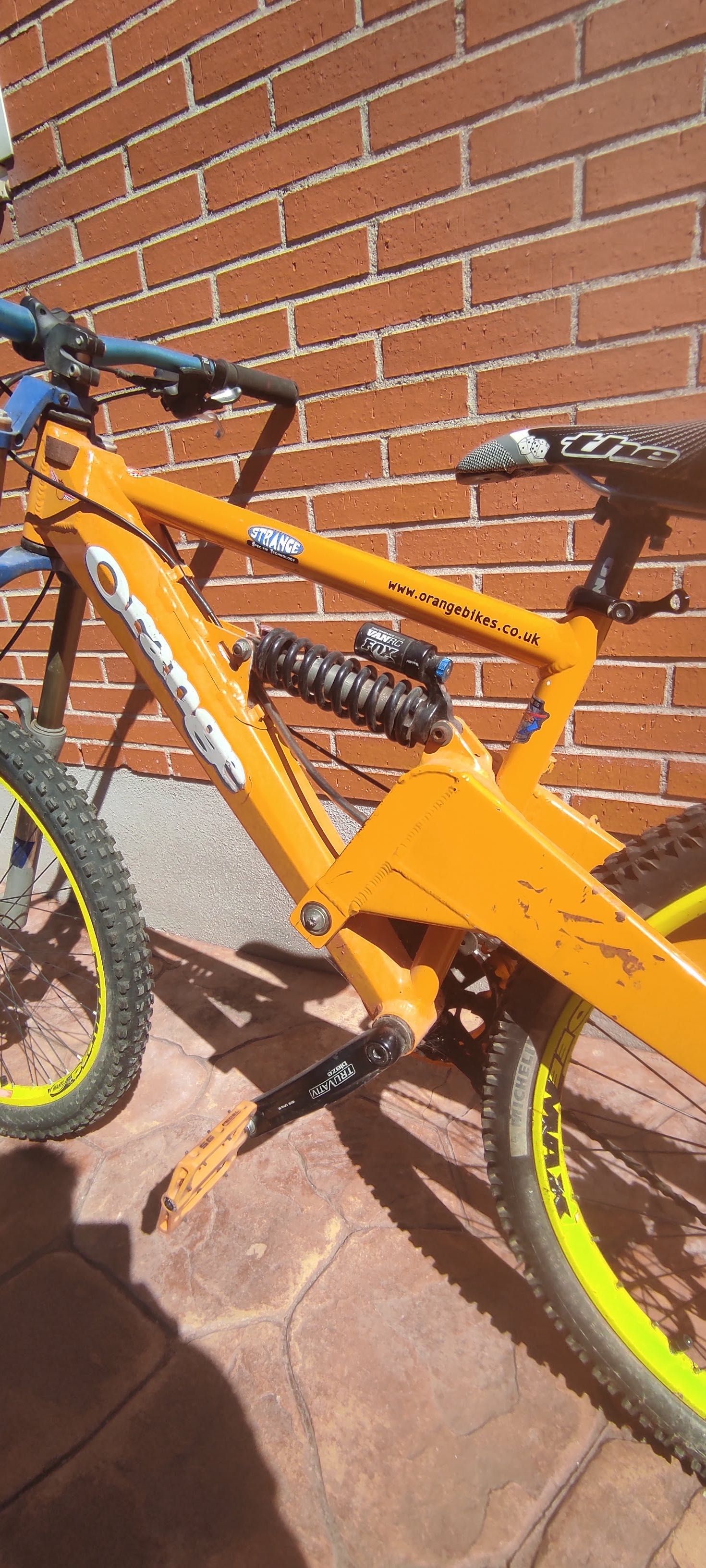 bicicleta  orange 223