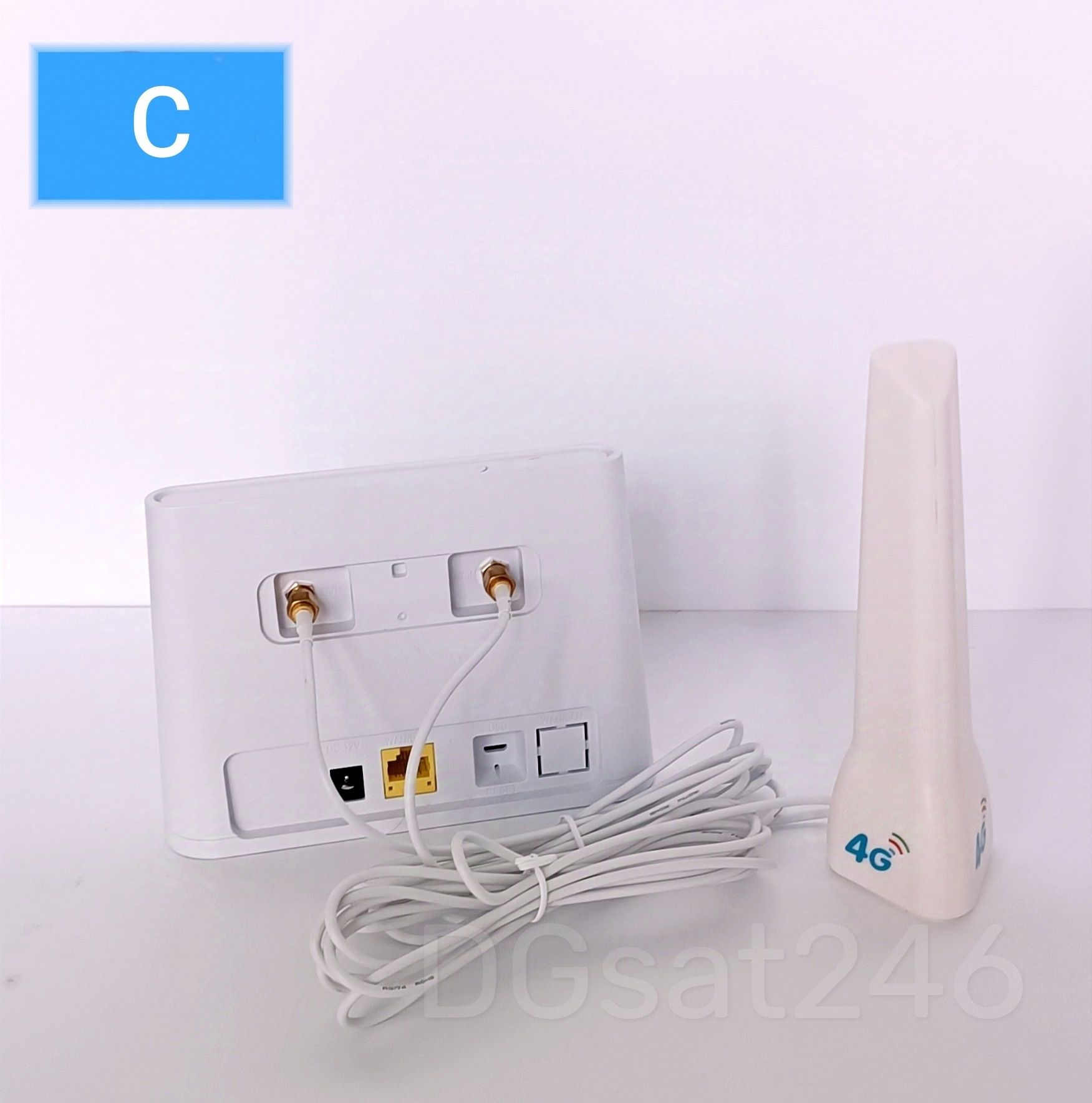 Антенна усиливающая 4G LTE MIMO  для МОДЕМОВ / РОУТЕРОВ