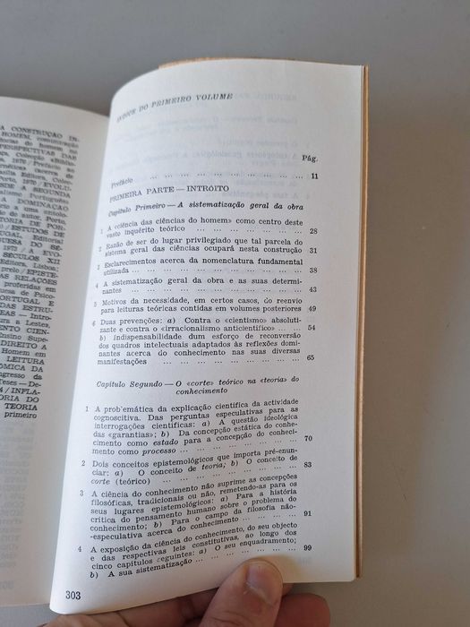 Teoria do conhecimento científico - Armando Castro, Volume 1, 1975