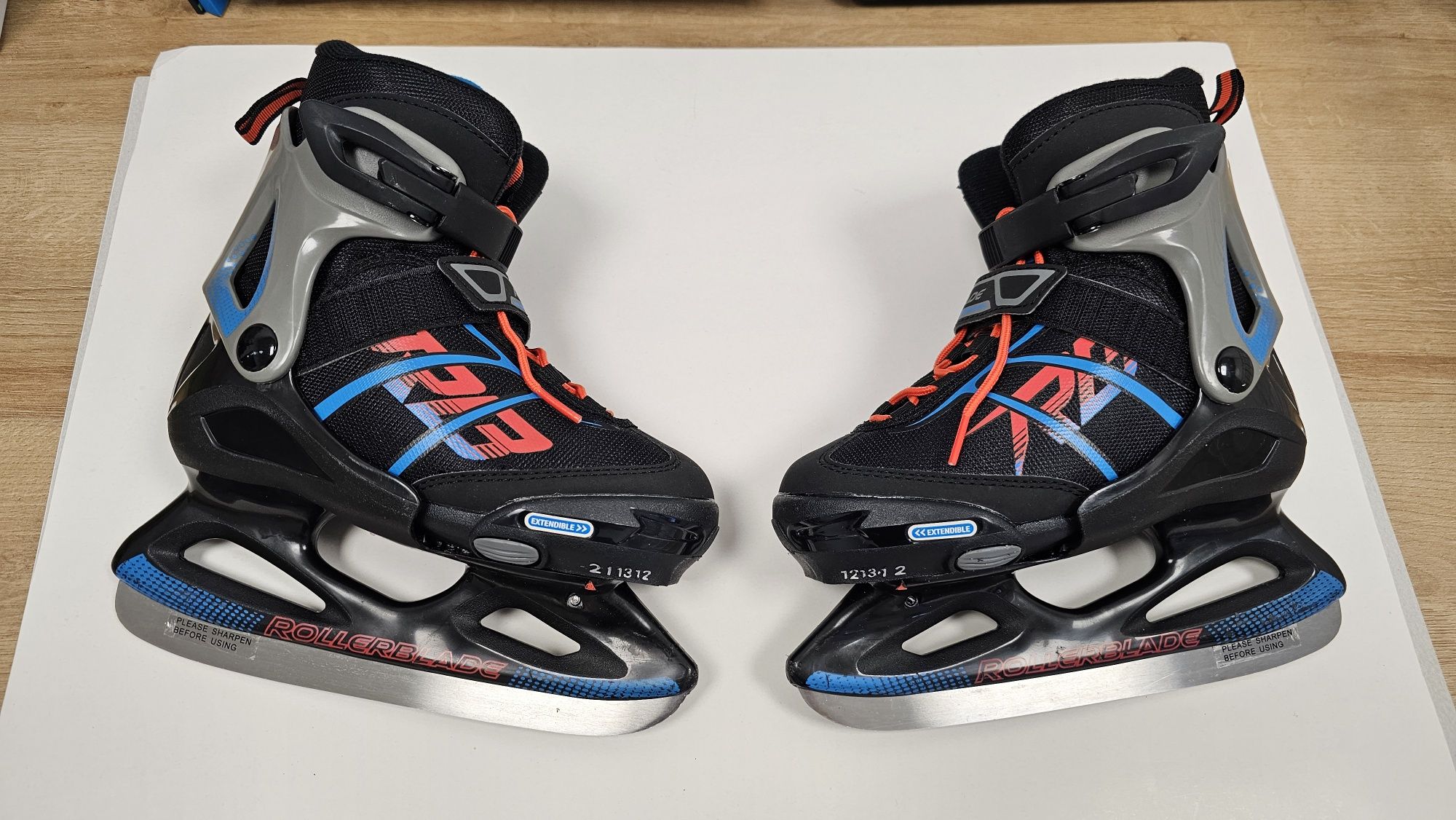 Łyżwy hokejowe Rollerblade Comet ice roz. 29-34 regulowane