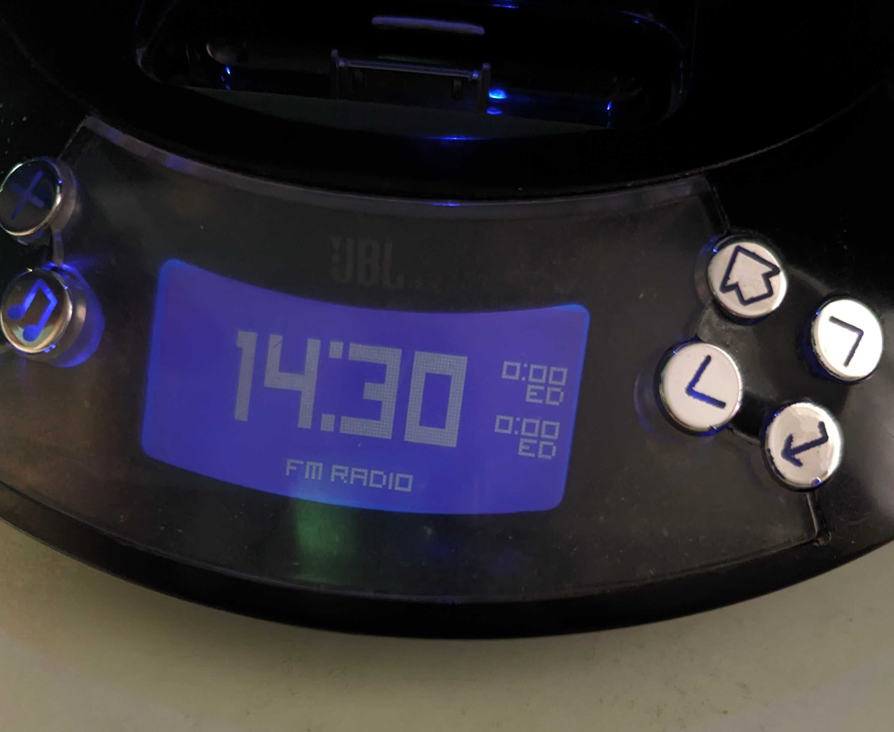 JBL On Time Stacja dokująca do i-Poda Radio Zegar Budzik Głośnik