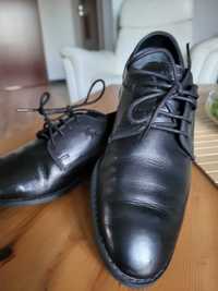 Buty chłopięce skórzane Lasocki r.35 czarne