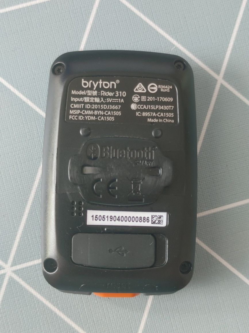 Bryton rider 310 велосипедний gps комп'ютер