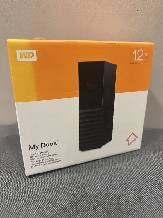 WD 12 TB My Book Dysk zewnętrzny | Desktop Storage | USB 3.0