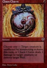 Magic the Gathering  - Chaos Charm - Mirage Edition