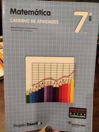 Caderno de atividades de Matemática