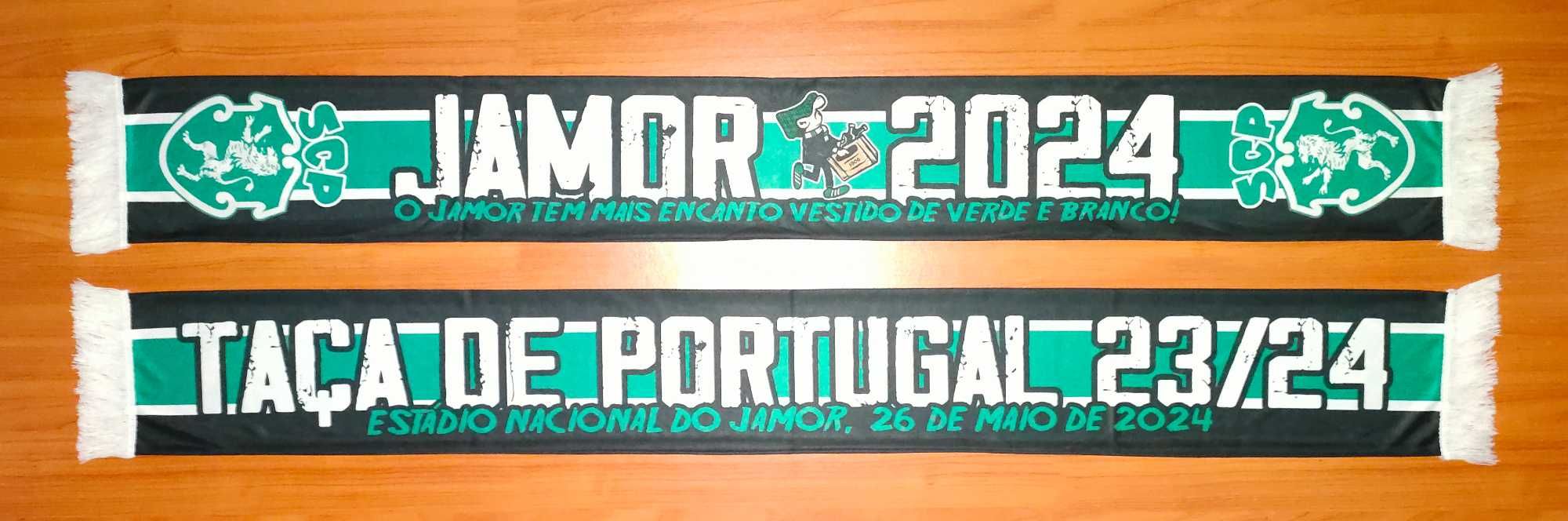 Cachecol Sporting Jamor 2024 (Vendo/Troco)