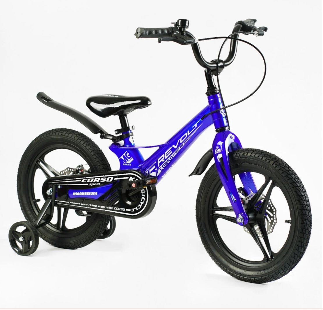 Легкий алюминиевый велосипед для мальчиков Corso 16 дюймов