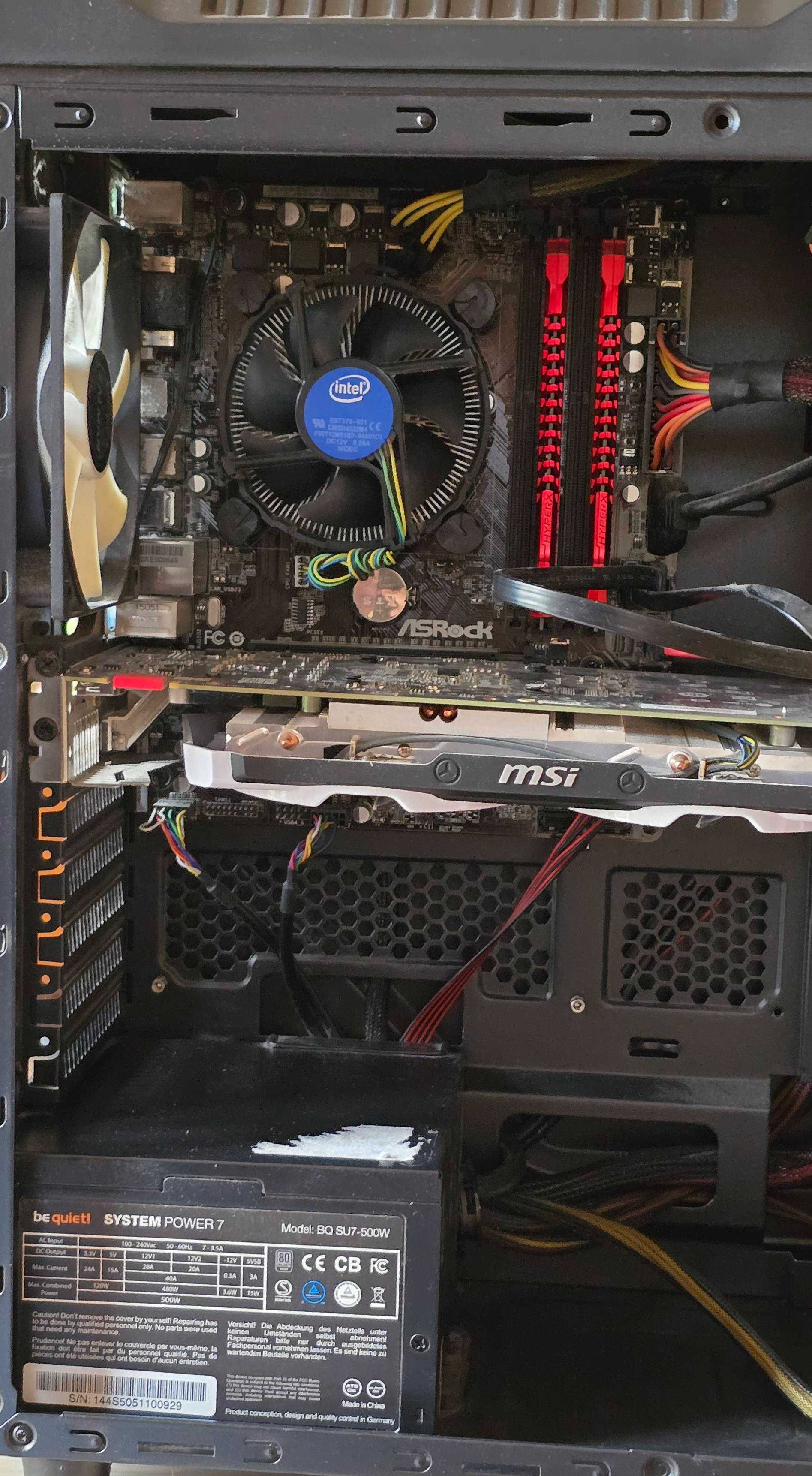 Komputer Stacjonarny GTX 960 4GB + i5 4460 + 8gb ram + monitor GRATIS