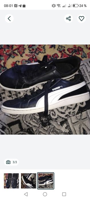 Кроссовки кеды оригинал Puma 43р