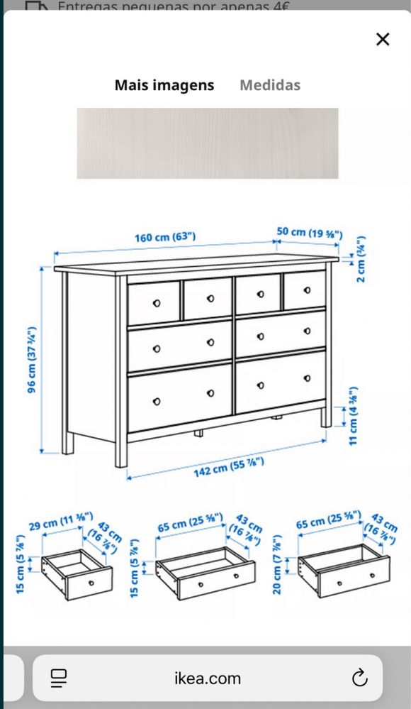 Cómoda Hemnes Ikea