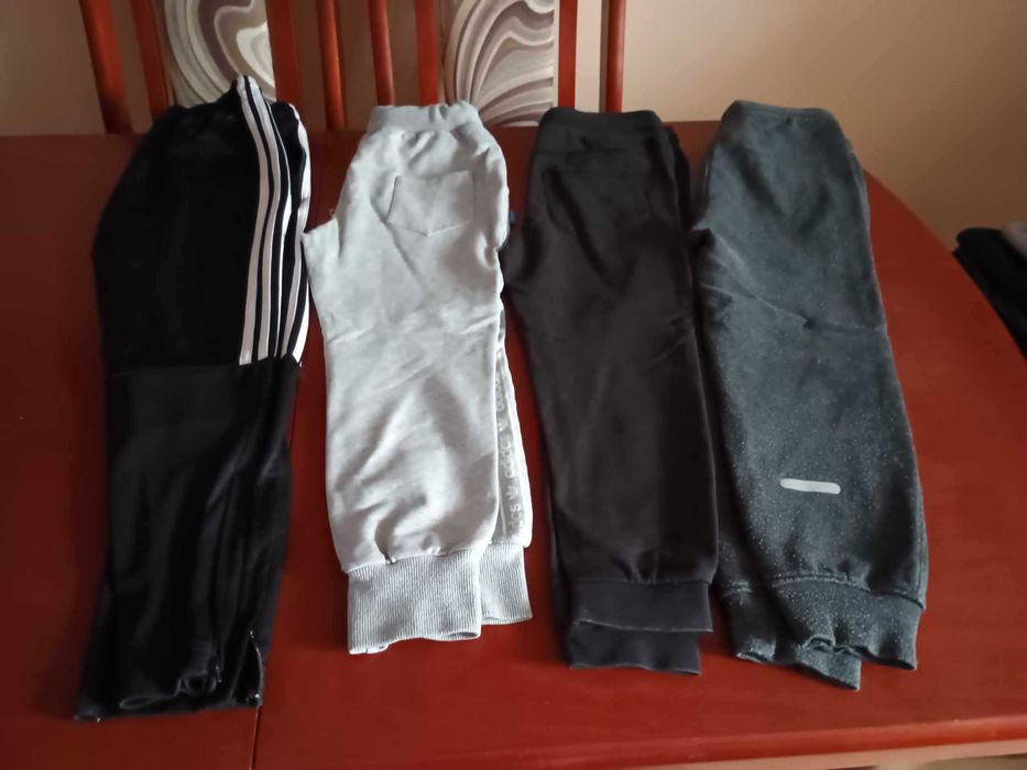 Mega paczka ubrań 134 dla chłopca koszulka bluza spodnie dres kurtka